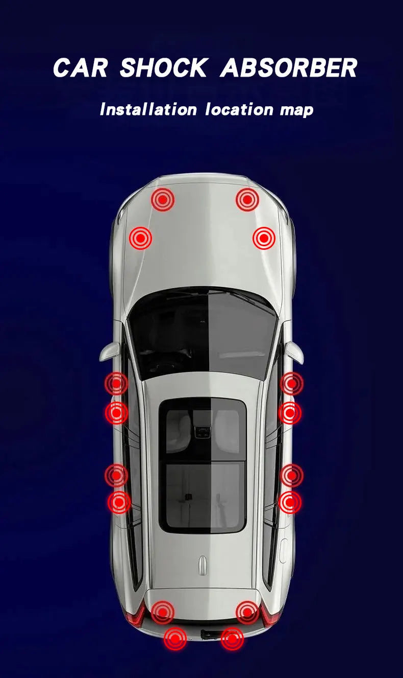 Car Trunk Sound Insulation Shock Absorbing Gasket Shockproof