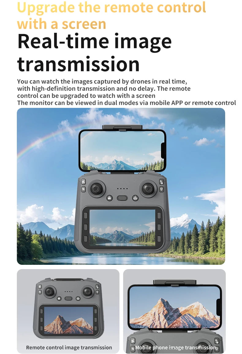 8K ESC Camera Obstacle Avoidance GPS Auto Return
