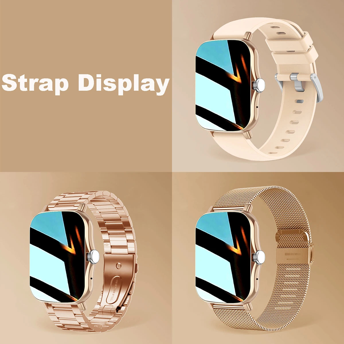1.83'' Waterproof Smart Watch with Message Answer Call