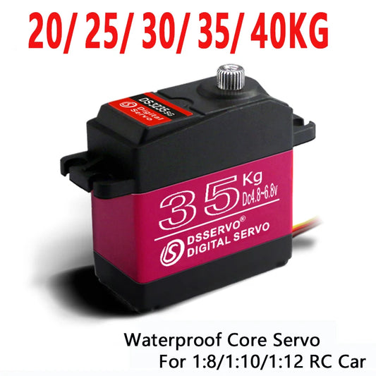 1X Waterproof Servo 20Kg 25Kg 30Kg 35Kg 40Kg