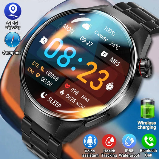 2025 True AMOLED Smart Watch Full touch Screen