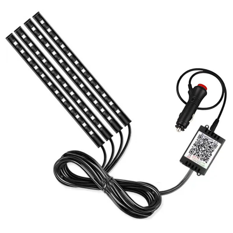 Neon 36 48 72 LED Car Interior Ambient