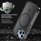 For MagSafe Phone Case For iPhone 16 13