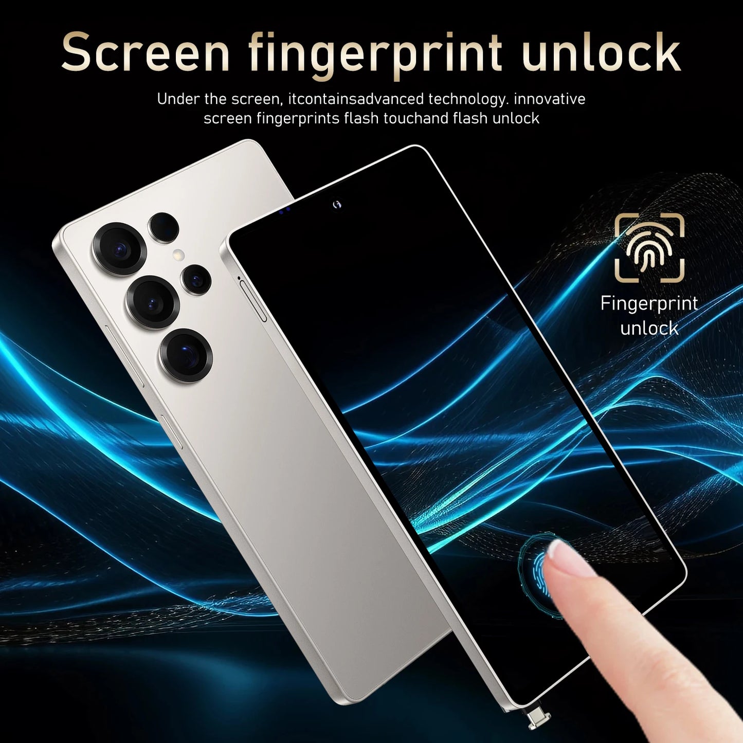 S25 Pro Smartphone Android 6.8Inch HD 8/12GB RAM
