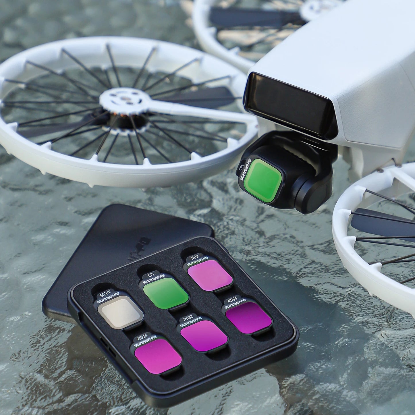 For DJI FLIP Accessories Kit Landing Gear Lens