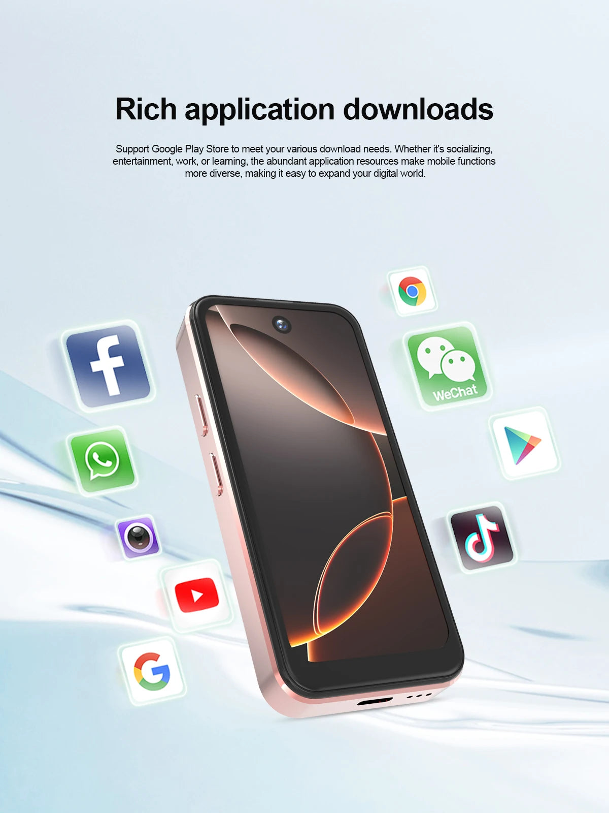 FUFFI-i16 Pro Mini Smartphone,4G Network,3.75 inch,2+16GB ROM,Android 10.0,Mobile