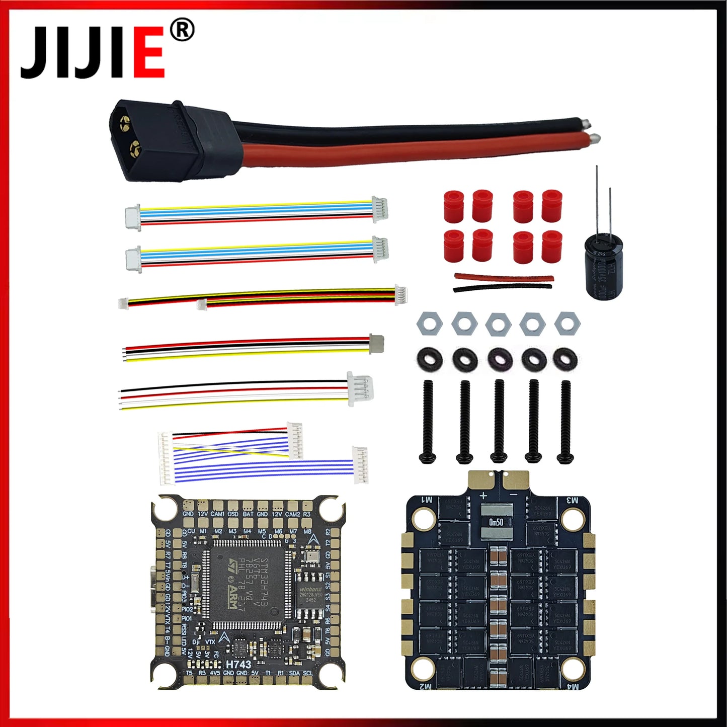 JIJIE H743 STACK Supports BetaFlight Flight Controller Dual
