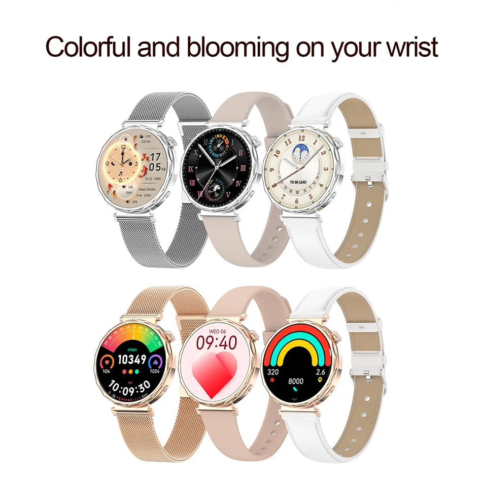 2025 New GPS Tracking Smartwatch Women AMOLED HD