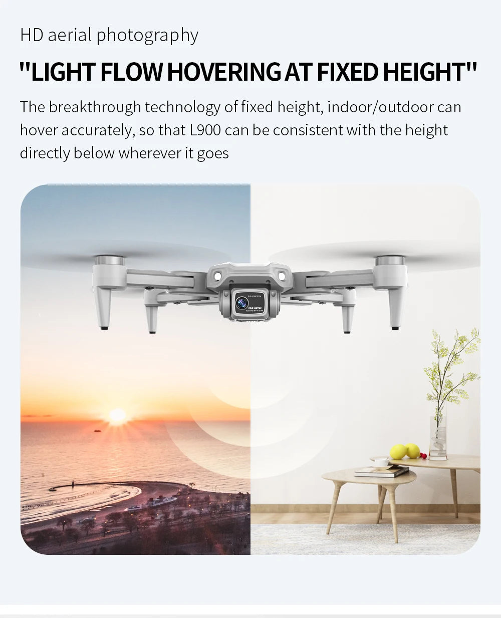 LYZRC L900 PRO GPS Drone 4K Professional HD