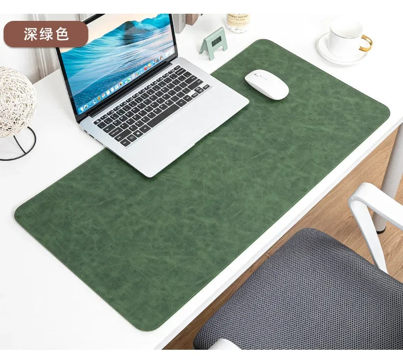 Desk Pad Waterproof PU Mouse Pad Desk Mat