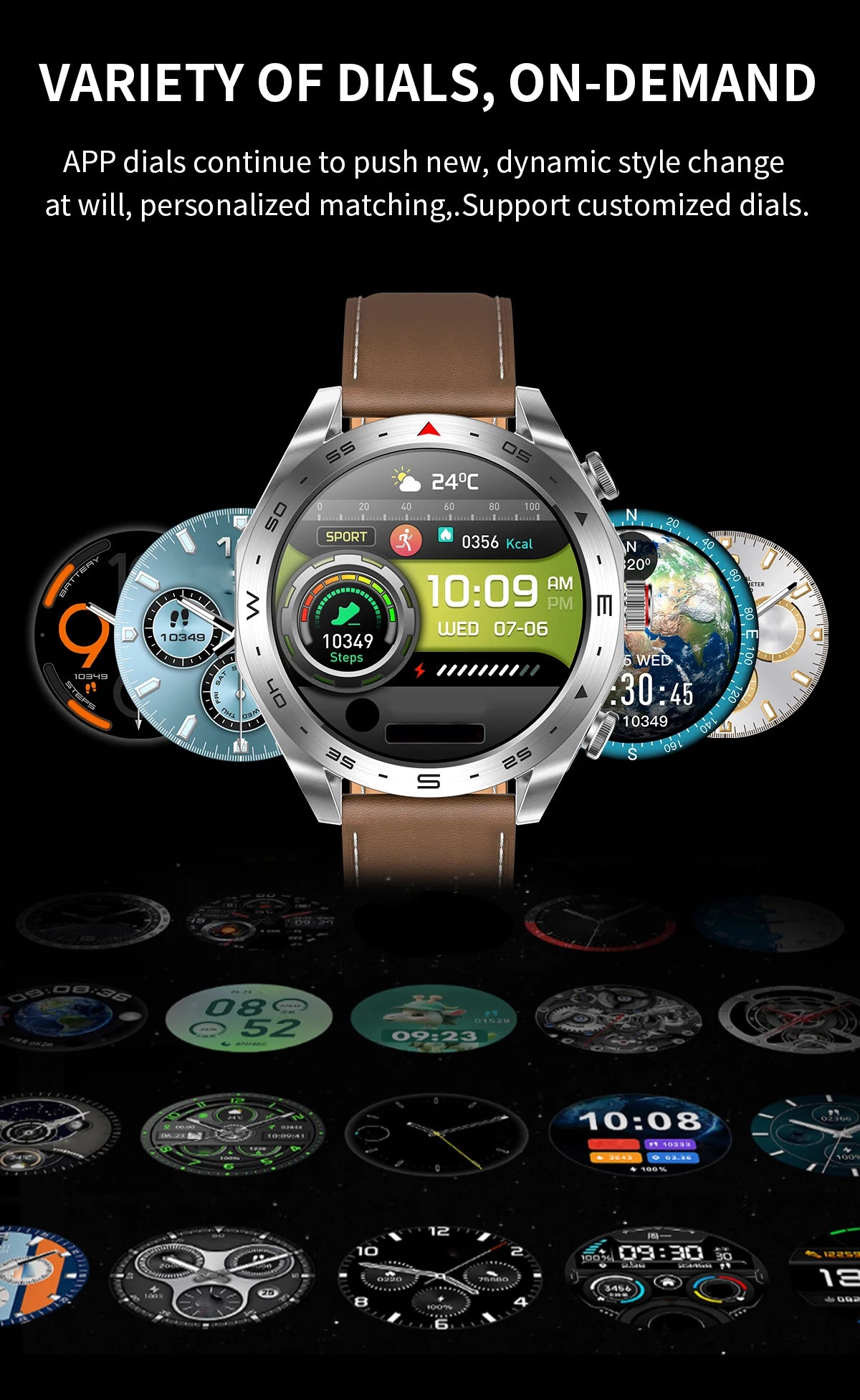 2024 New Smart Watch TWS 2-in-1 Bluetooth Earphones