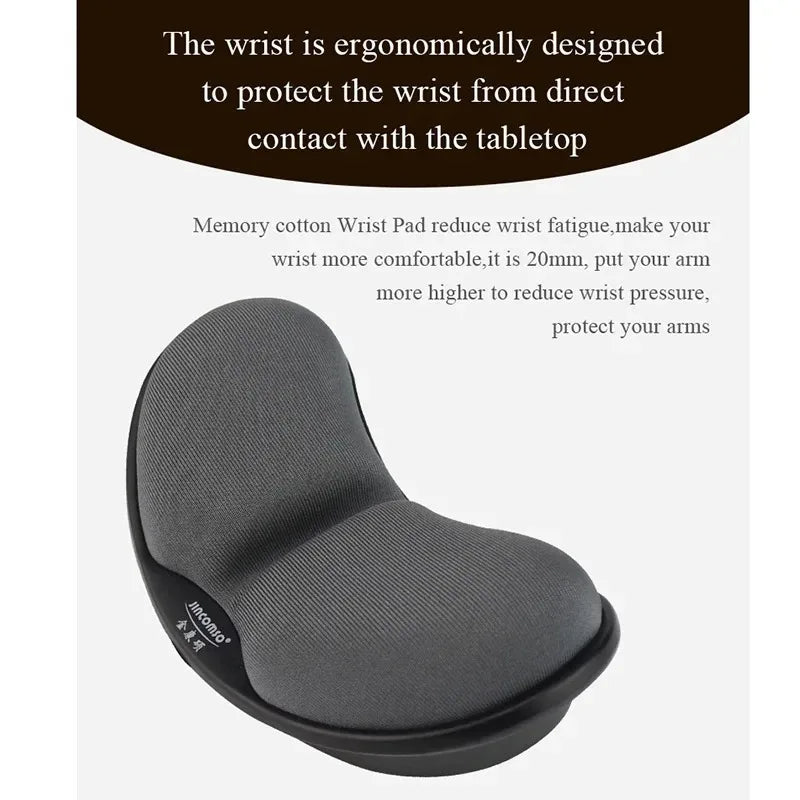 Anti-skid Memory Foam Mouse Pad Mousepad Support Wrist