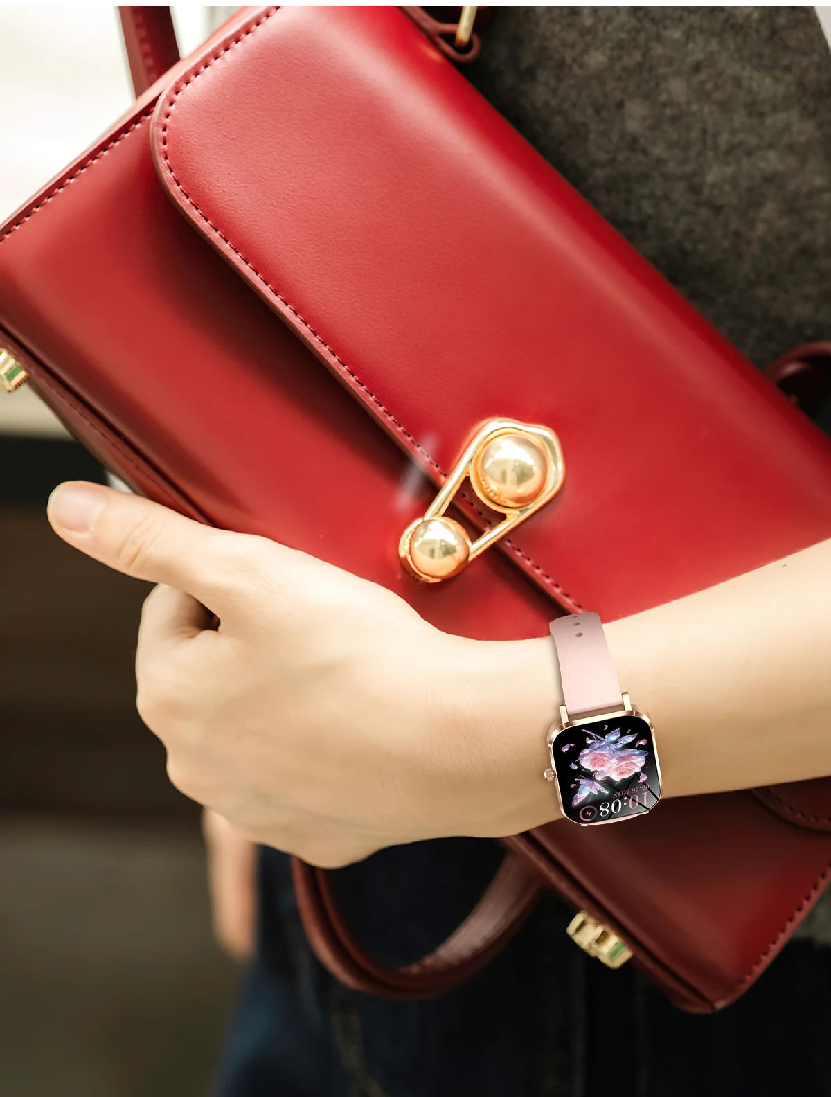 2025 New Smart Watch Women Waterproof Bluetooth Call