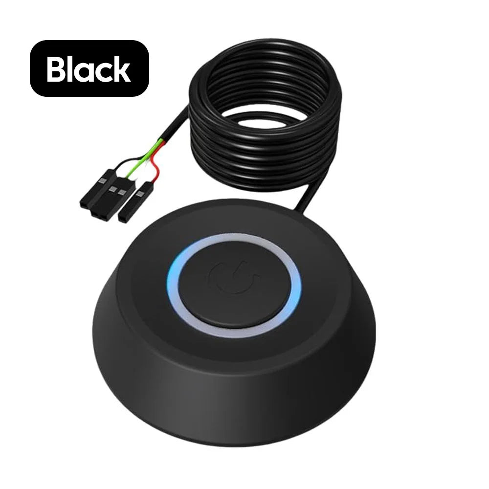1.8M Desktop Computer Power Switch with LED Lights