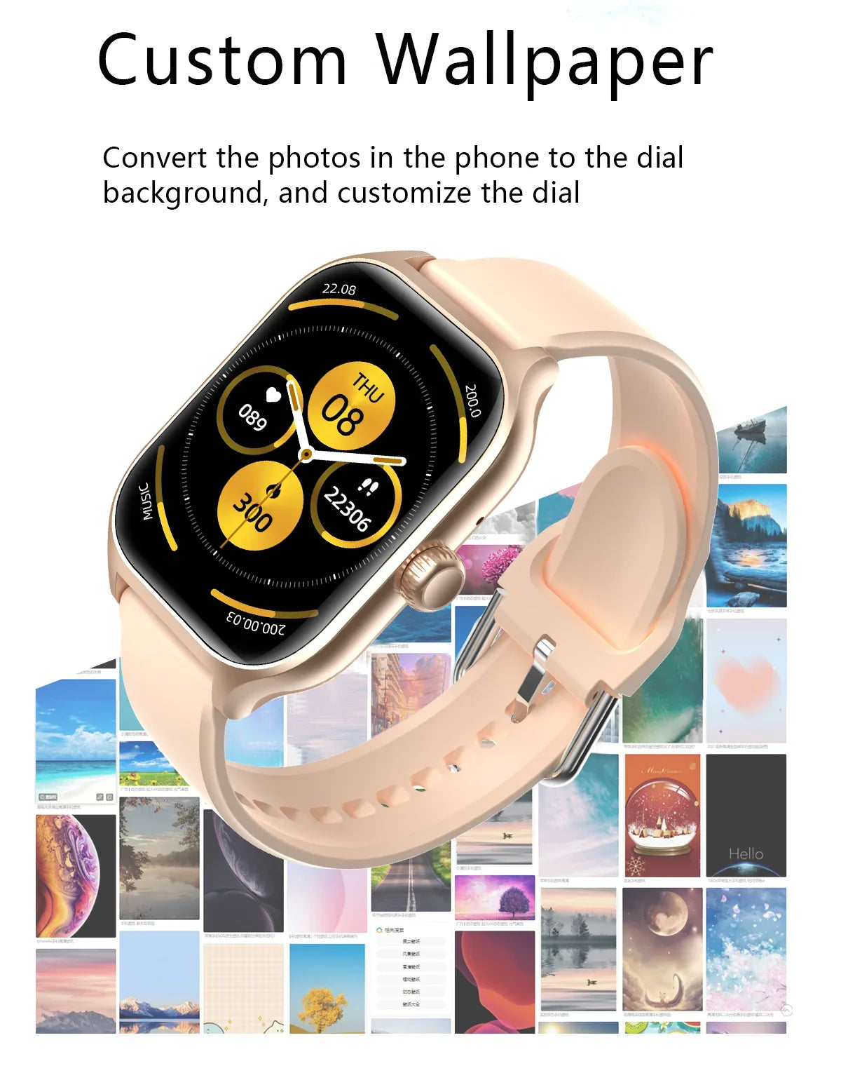 2025 Smart Watch Android IOS Phone 2.01 Inch