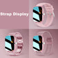 1.83'' Waterproof Smart Watch with Message Answer Call