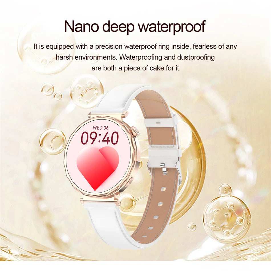 2025 New GPS Tracking Smartwatch Women AMOLED HD