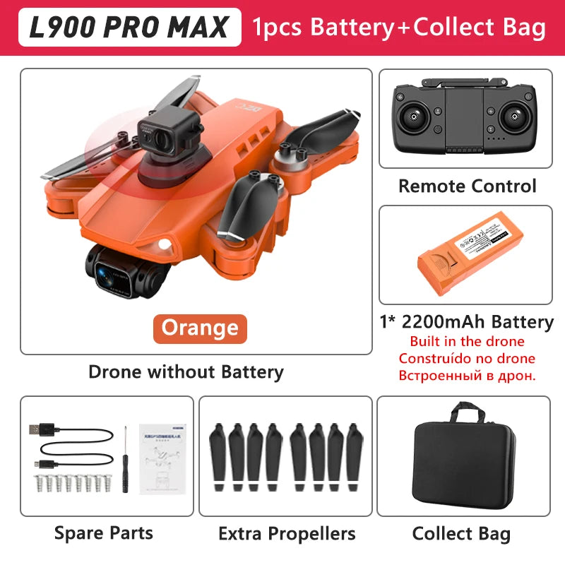 LYZRC L900 PRO GPS Drone 4K Professional HD