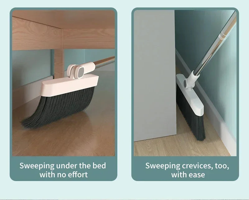 2PCS/Set Broom and Scoop Set Folding Dustpan High-end