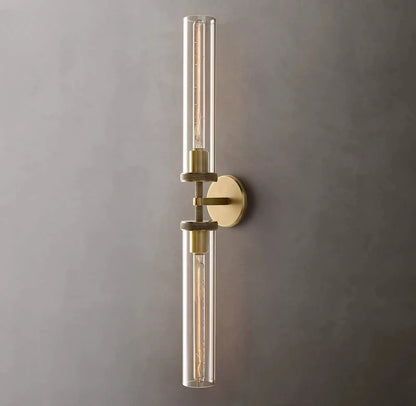 Modern Glass Wall Lamps Lustre LED Lambeth Knurled