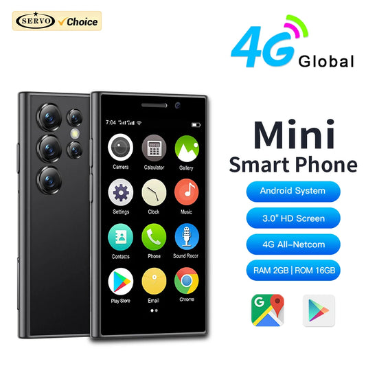 2024 New SERVO S24 Mini 4G Global Smartphone