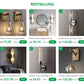 Modern Glass Wall Lamps Lustre LED Lambeth Knurled