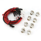 RC LED Light Kit Headlamps for 1/10 1/8