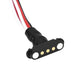 INJORA Magnetic Snap-on JR Extension Cable 1-to-2 Y