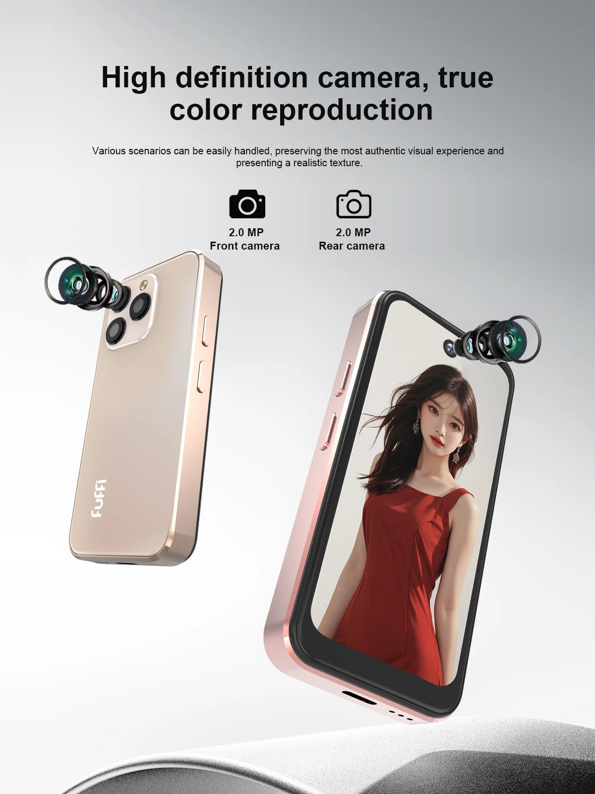 FUFFI-i16 Pro Mini Smartphone,4G Network,3.75 inch,2+16GB ROM,Android 10.0,Mobile