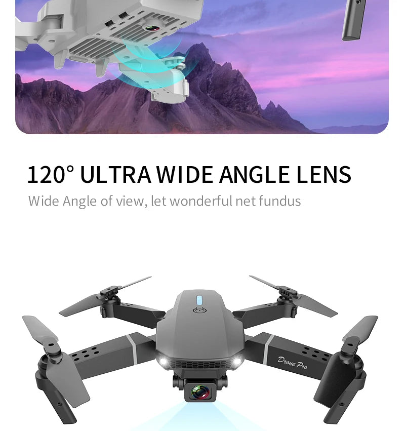 KDBFA 2024 New E88 Pro WIFI FPV Drone