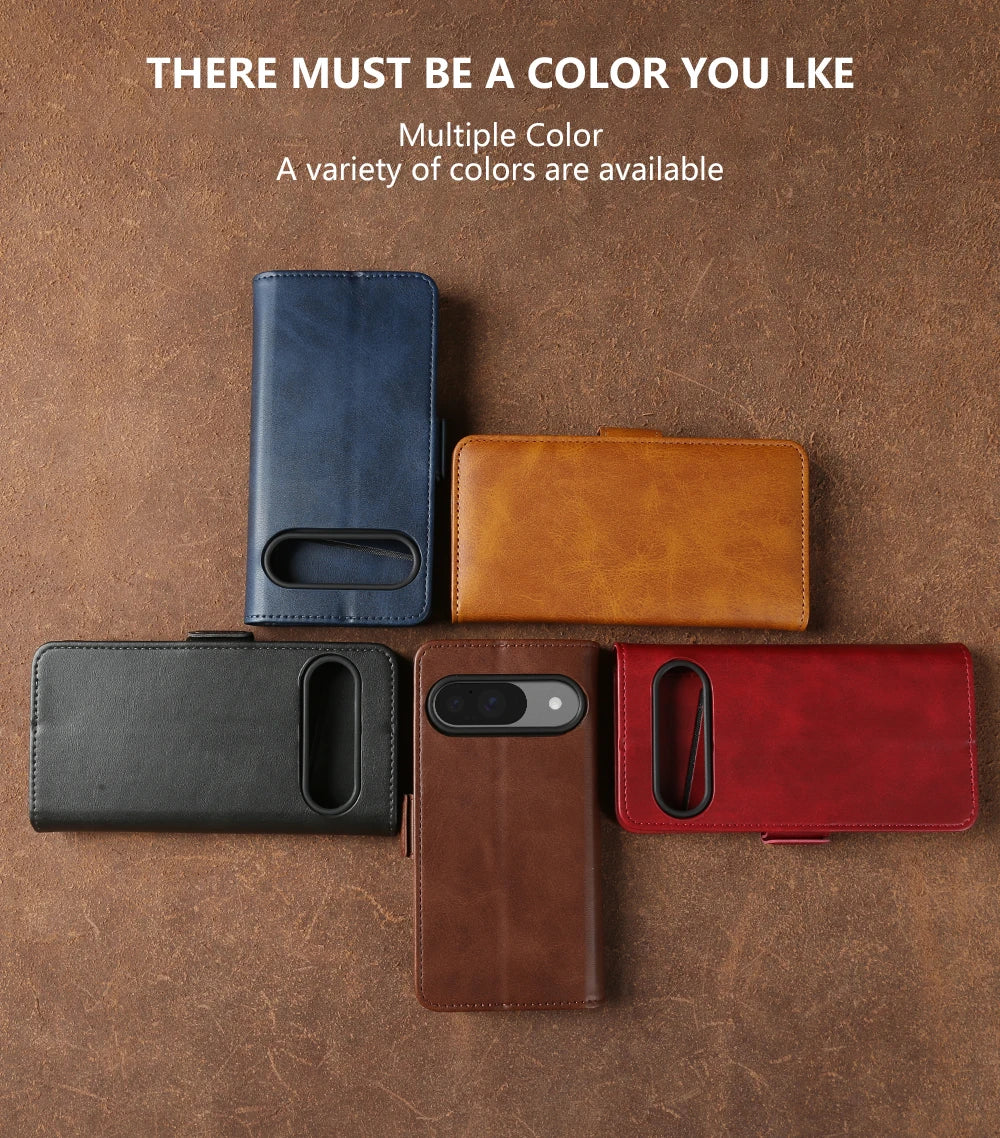 Luxury Leather Phone Case For Google Pixel 9
