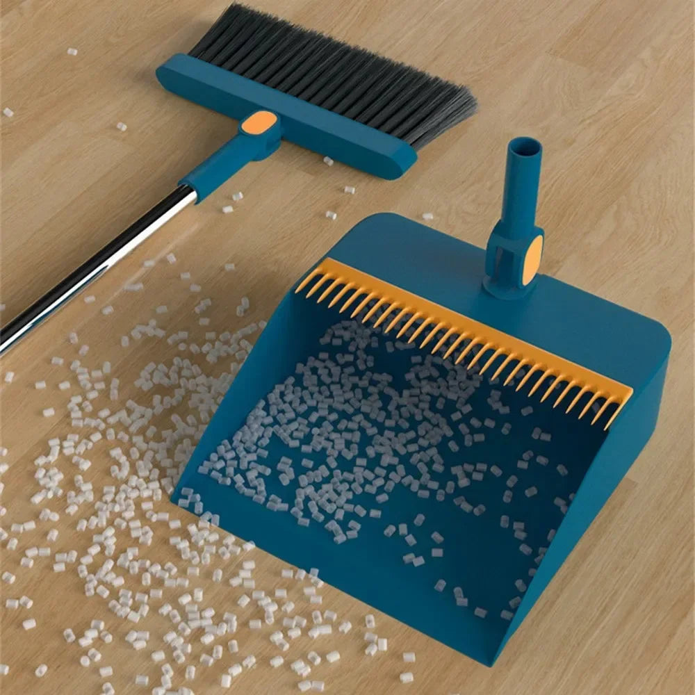 2PCS/Set Broom and Scoop Set Folding Dustpan High-end
