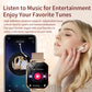 2025 New Smart Watch Women Waterproof Bluetooth Call