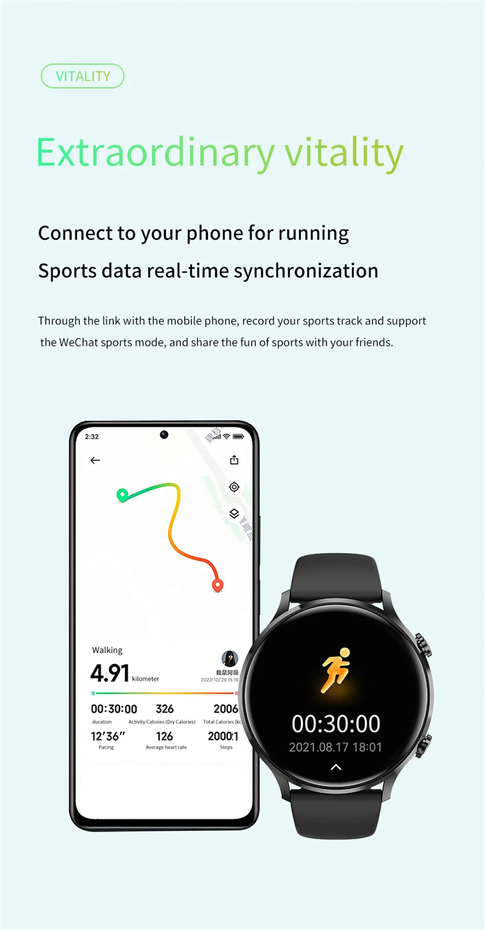 2025 New Smartwatch Women AMOLED HD Screen Always