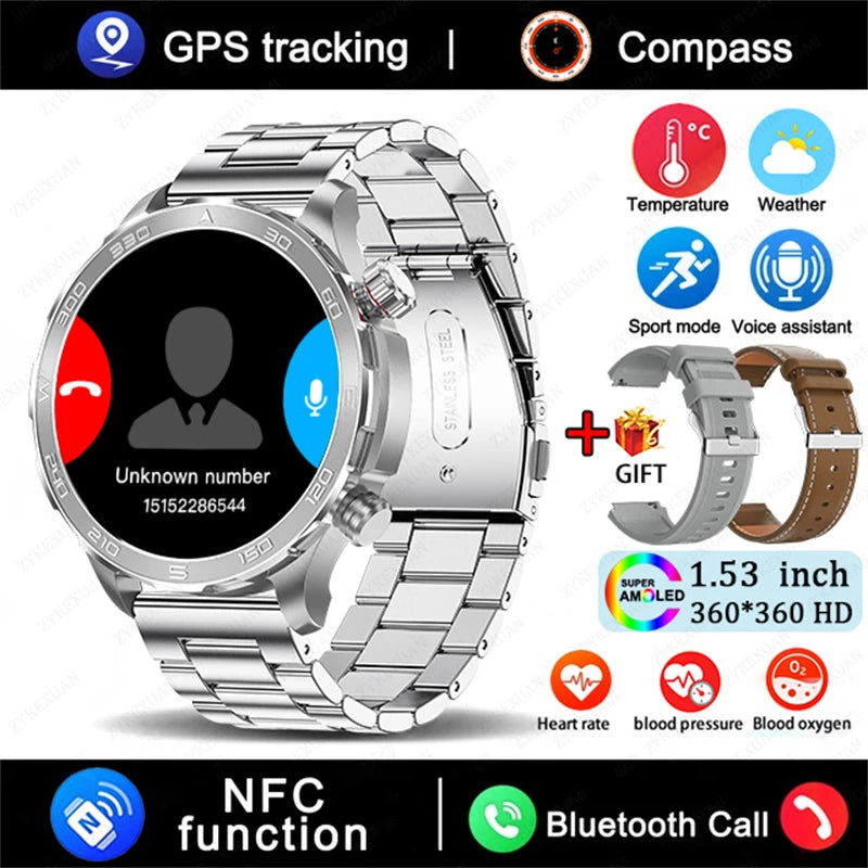 2025 New Bluetooth Call Smart Watch Men For