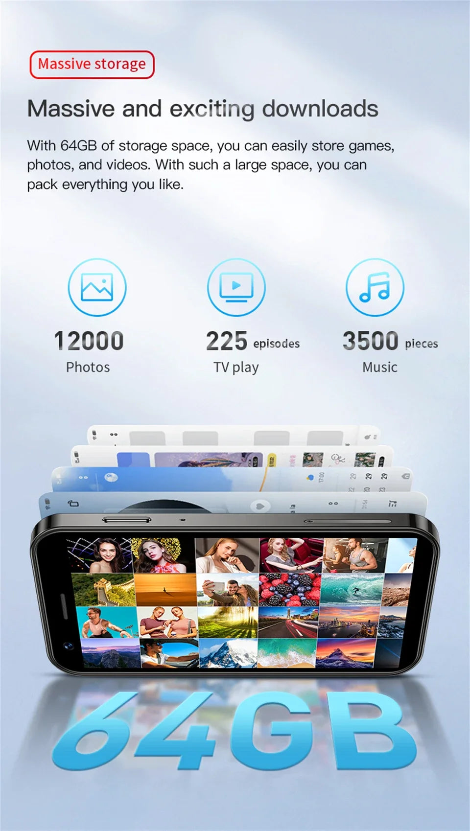 Original SOYES XS16 Mini Smartphone Phone 4G LTE