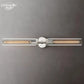 Modern Glass Wall Lamps Lustre LED Lambeth Knurled