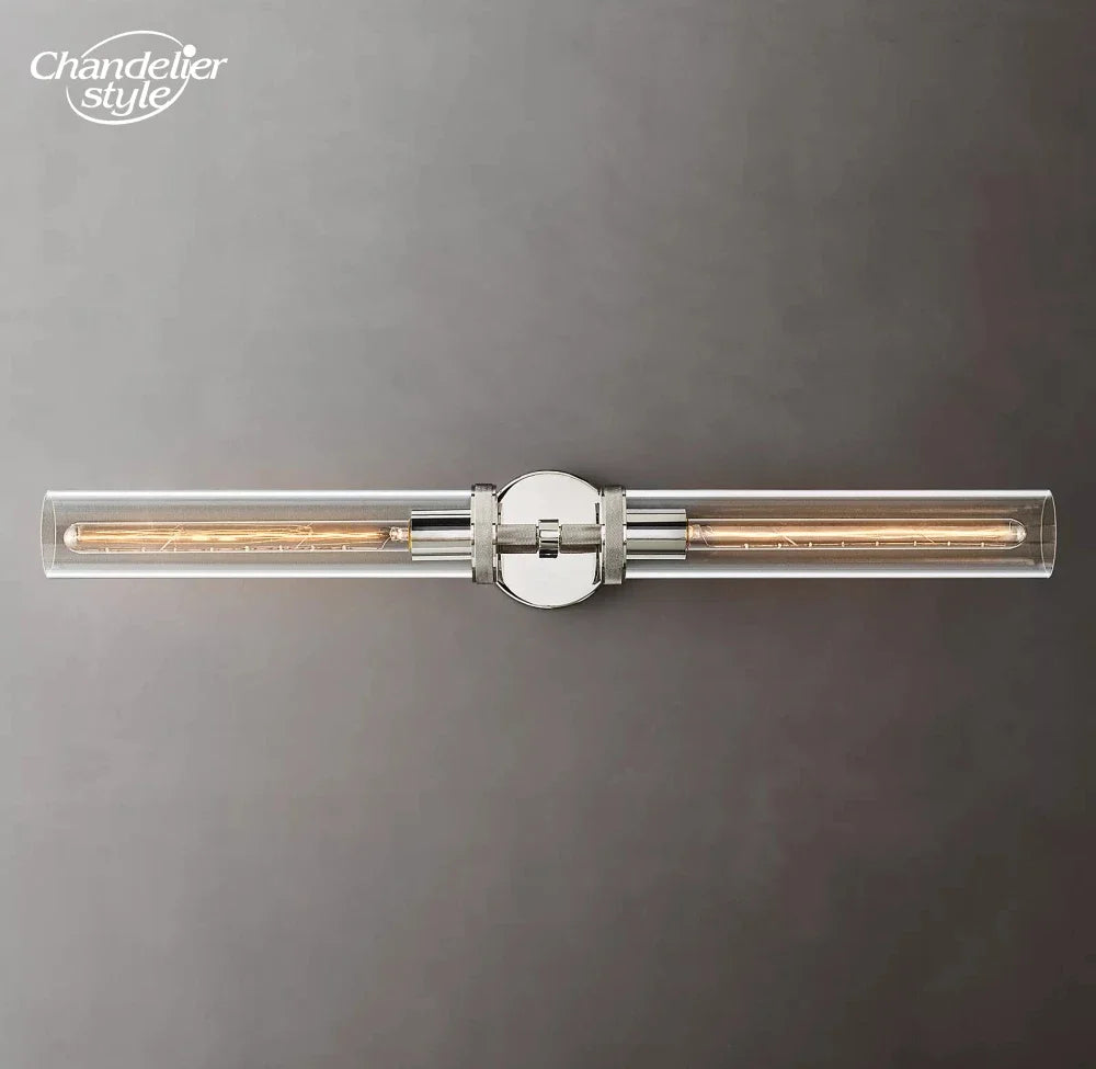 Modern Glass Wall Lamps Lustre LED Lambeth Knurled