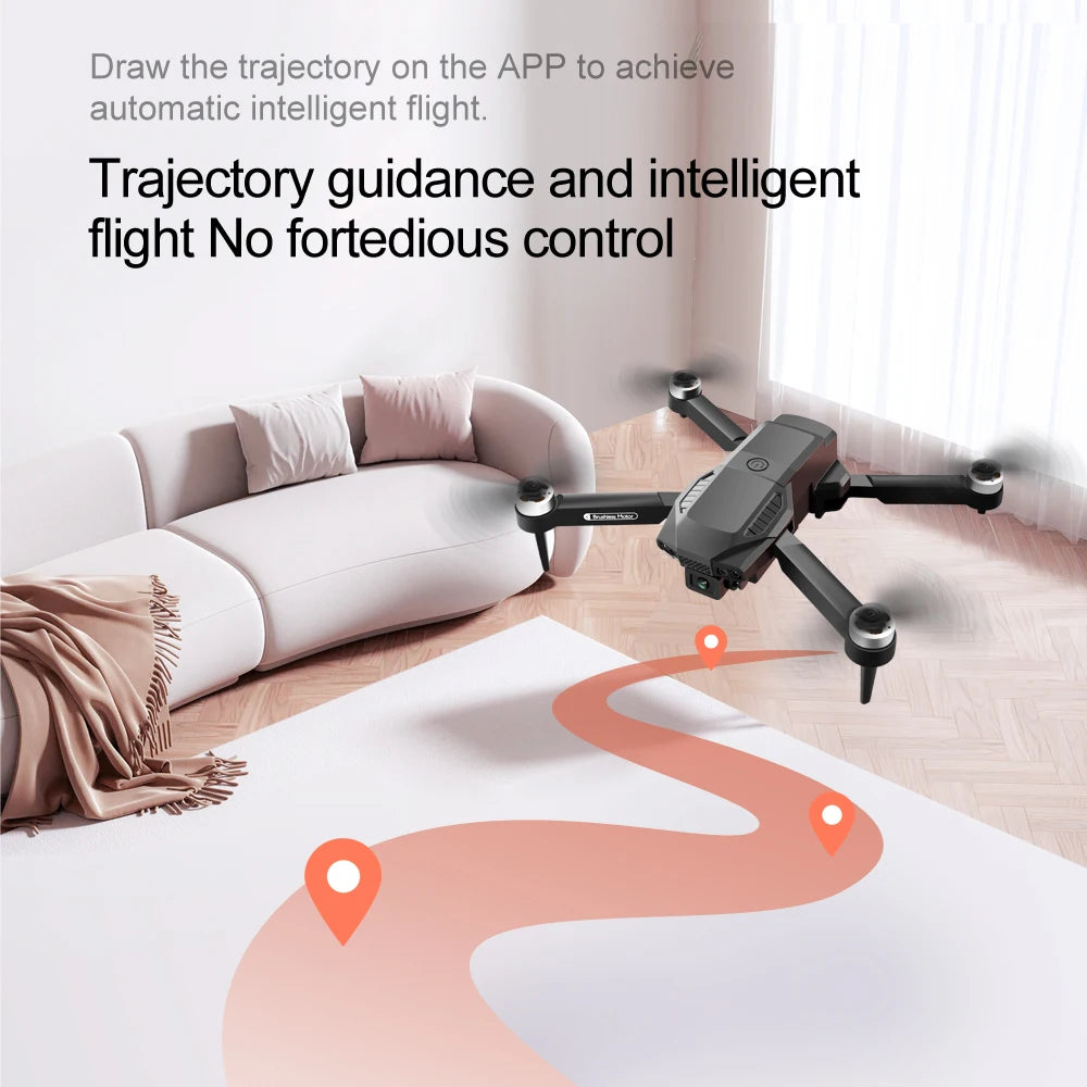 F198 Brushless Drone Optical Flow Positioning Dual Camera