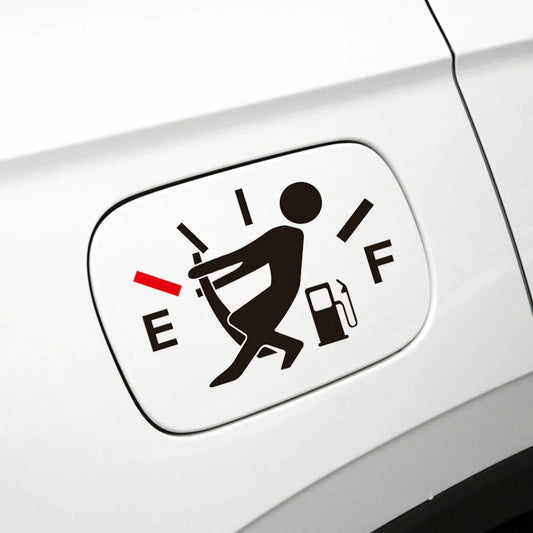 New 1PC Funny Car Stickers High Gas Consumption