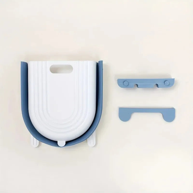 6L10L Kitchen Folding Hanging Trash Can Wall Mounted