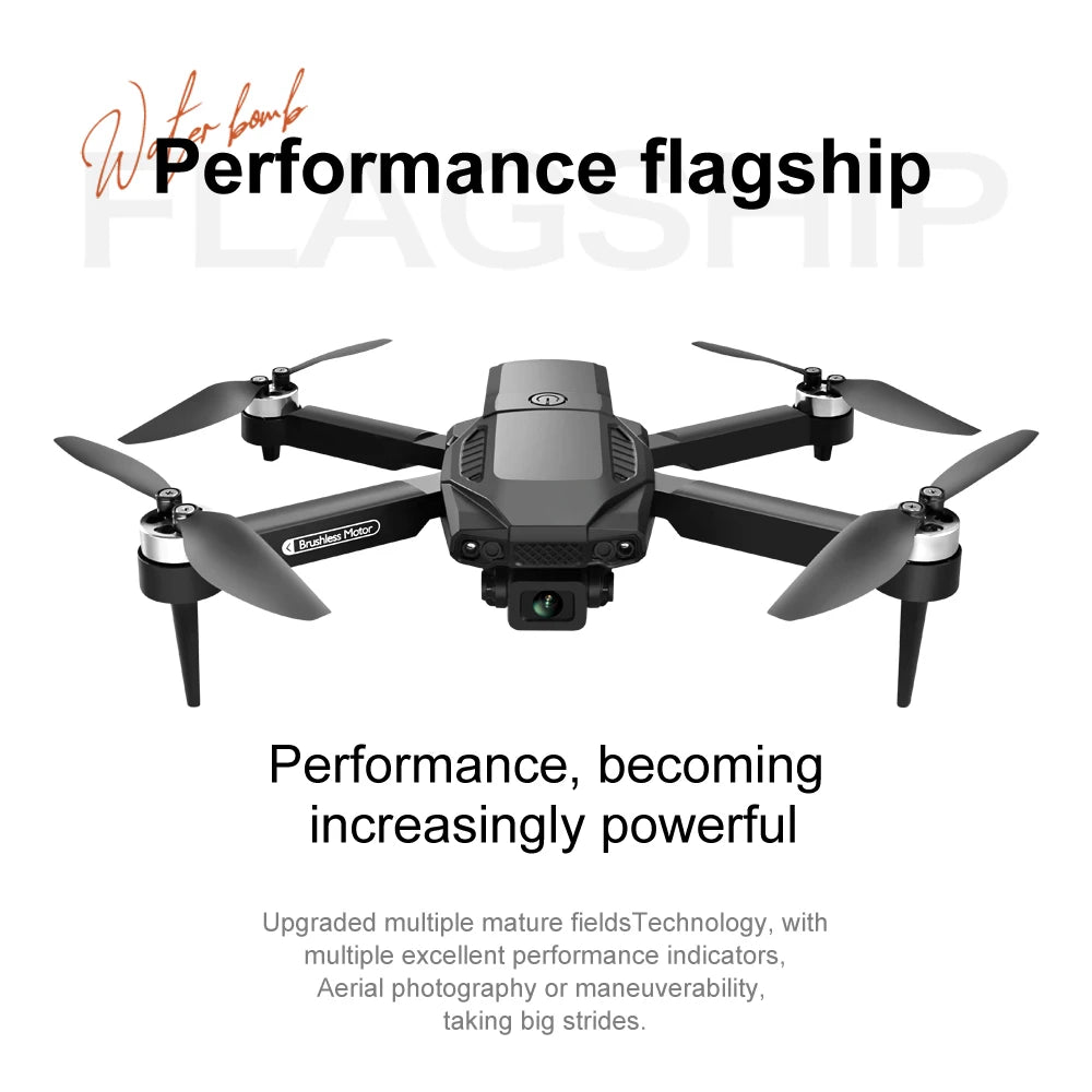 F198 Brushless Drone Optical Flow Positioning Dual Camera