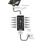 Coolcirc ARGB Connector 1 To 10 Port Splitter