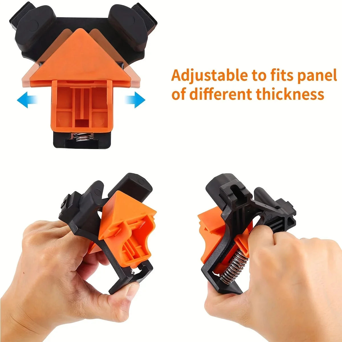1/4 pcs 90 Degree Corner Clamps For Woodworking,