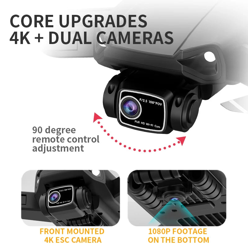 LYZRC L900 PRO SE 4K Professional HD Dual