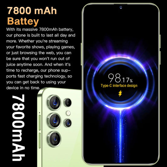 Screen Protector For S26 Ultra Mobile Phones 22GB+2TB