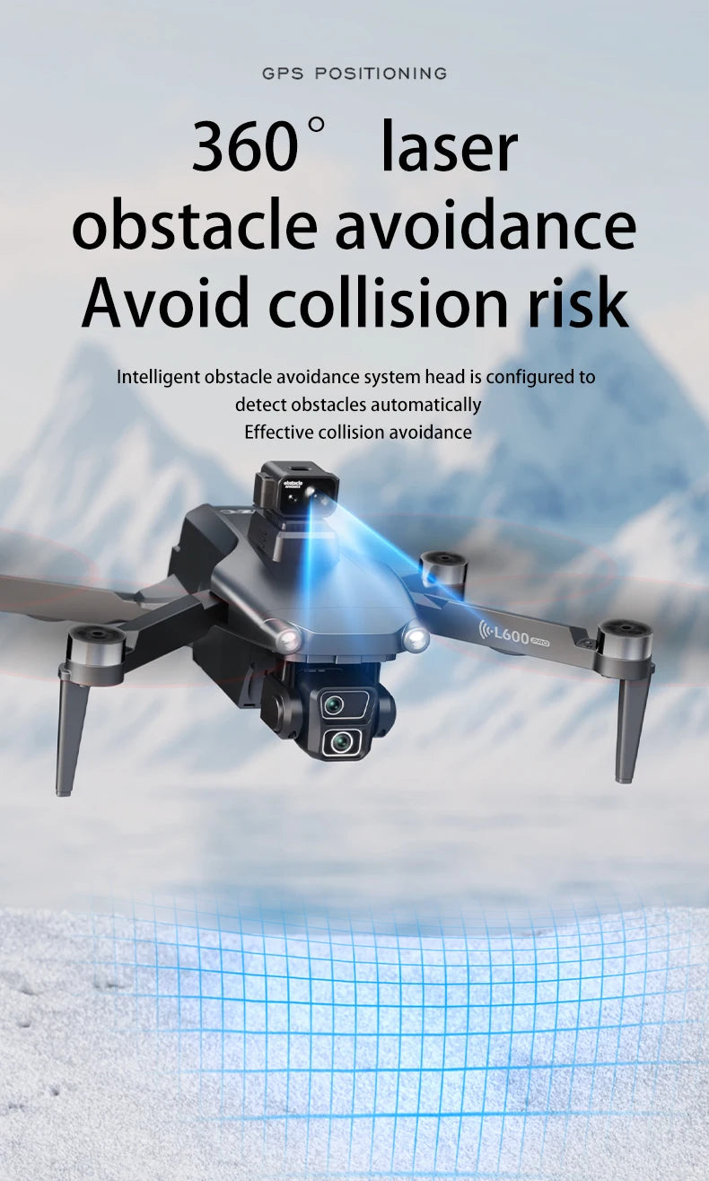 L600-1 Pro MAX GPS Drone 4K Professional HD