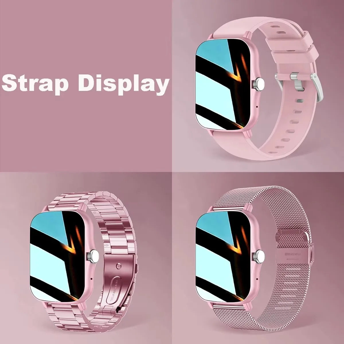 1.83'' Waterproof Smart Watch with Message Answer Call
