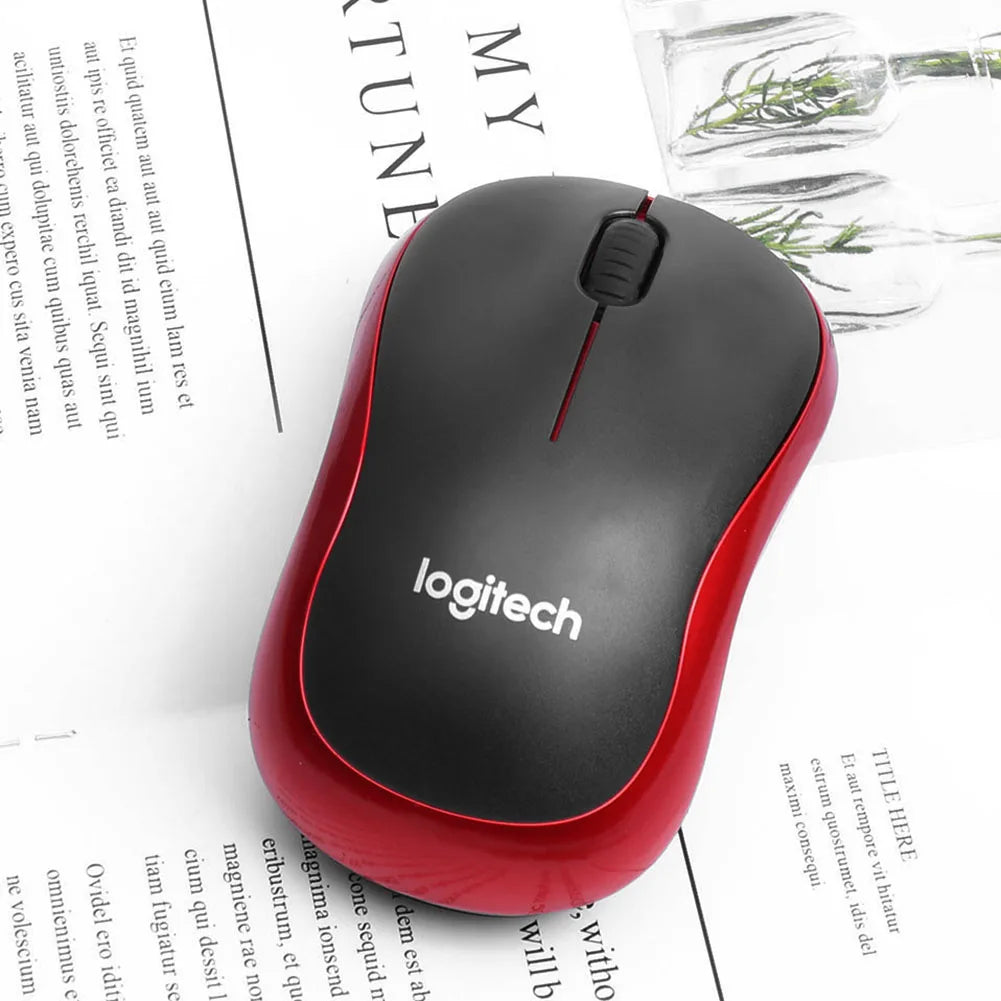 Logitech M185 Wireless Mouse 2.4Ghz USB 1000DPI Mice