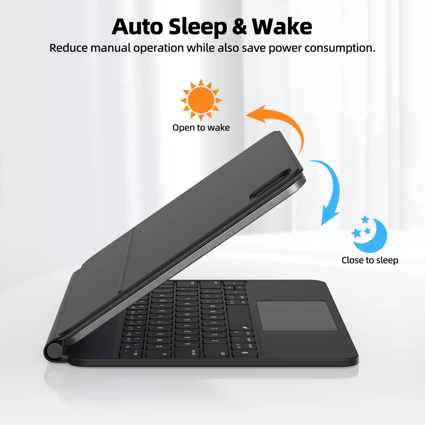 GOOJODOQ Magic Keyboard Case for iPad Pro 11